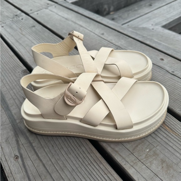 Chaco Shoes - Chaco Leather Platform Sandals
